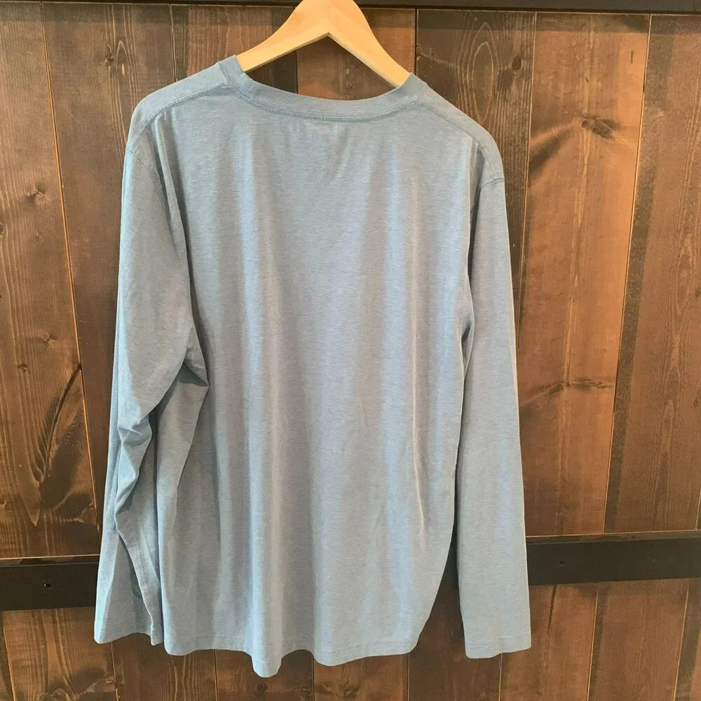 LL Bean Men's Long Sleeve Tee Size L Reg - Picture 4 of 4